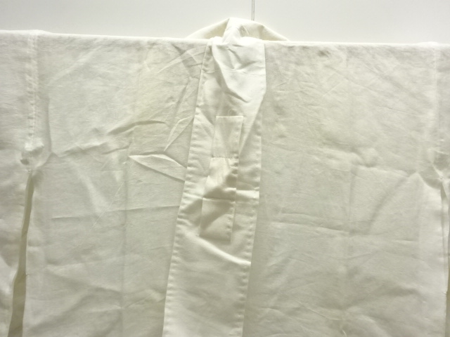  アンティーク　本麻すかし織抽象模様長襦袢